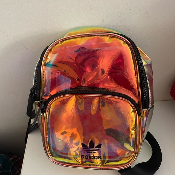 🧡ADIDAS- Originals Mini Clear Backpack Radiant Medallic, Brand New - Picture 3 of 8